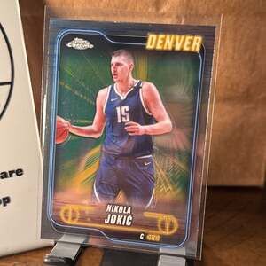 2024-25 Topps Chrome Nikola Jokić #50 Purple Refractor